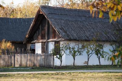 Szentendrei Szabadtéri Néprajzi Múzeum-stock-foto