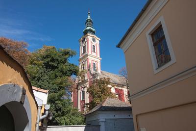 Szentendre, Belgrád-székesegyház-stock-foto
