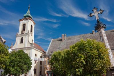 Szentendre, Fő tér-stock-foto