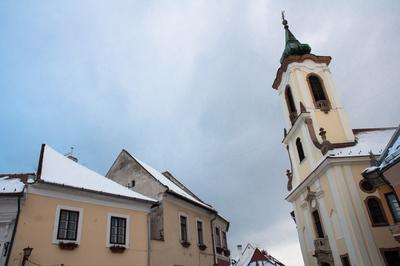 Szentendre, Fő tér-stock-foto