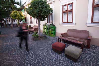 Szentendre, Dumtsa Jenő utca-stock-foto