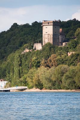 Visegrád, Salamon-torony-stock-foto