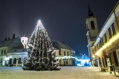 Szentendre, Fő tér-stock-foto