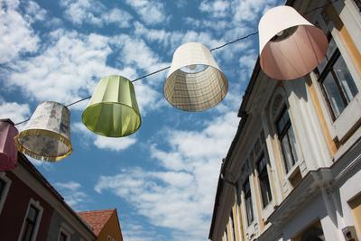 Szentendre, Fő tér-stock-foto