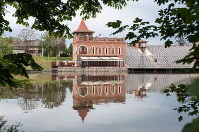 Szarvas, Vízi Színház-stock-foto