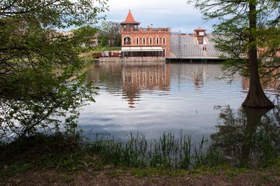 Szarvas, Vízi Színház-stock-photo