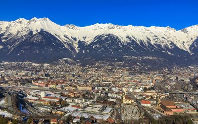 Winter in Innsbruck-stock-photo