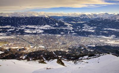 Winter in Innsbruck-stock-photo