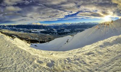 Winter in Innsbruck-stock-photo