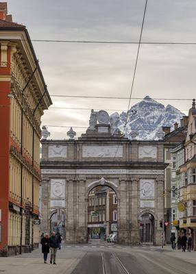 Winter in Innsbruck-stock-photo