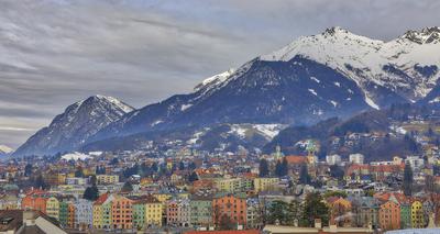 Winter in Innsbruck-stock-photo