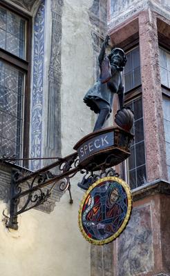 Winter in Innsbruck-stock-foto