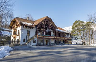 Winter in Innsbruck-stock-foto