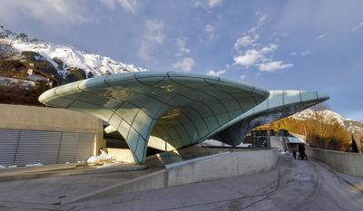 Winter in Innsbruck-stock-foto