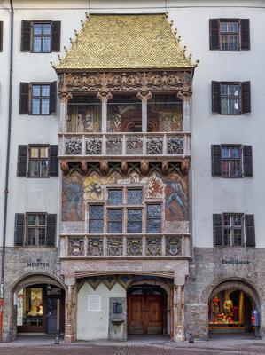 Winter in Innsbruck-stock-foto