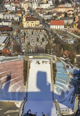 Winter in Innsbruck-stock-foto