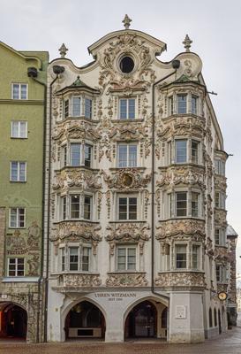 Winter in Innsbruck-stock-foto