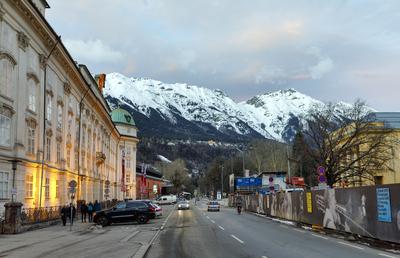 Winter in Innsbruck-stock-foto