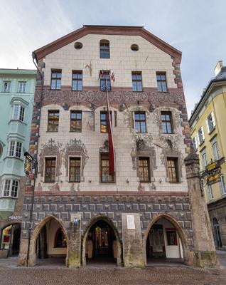 Winter in Innsbruck-stock-foto