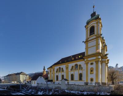 Winter in Innsbruck-stock-foto