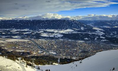 Winter in Innsbruck-stock-photo