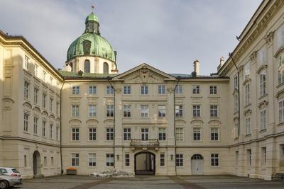 Winter in Innsbruck-stock-foto