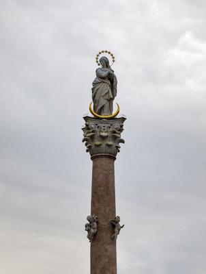 Winter in Innsbruck-stock-foto