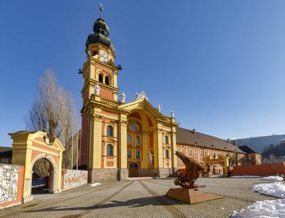 Winter in Innsbruck-stock-foto