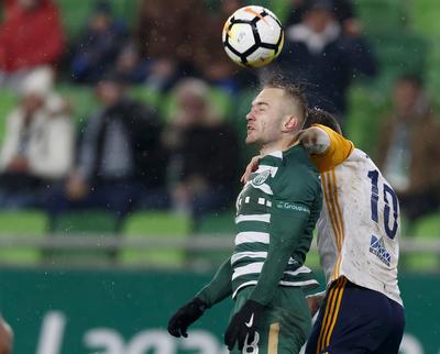 Ferencvarosi TC v Puskas Akademia FC - Hungarian OTP Bank Liga-stock-photo