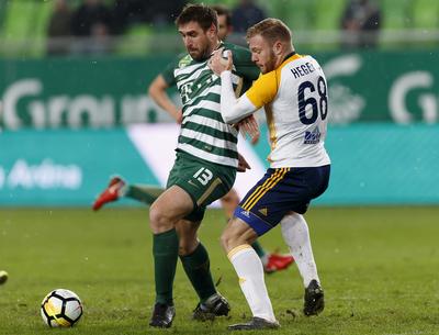 Ferencvarosi TC v Puskas Akademia FC - Hungarian OTP Bank Liga-stock-photo