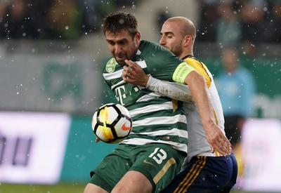 Ferencvarosi TC v Puskas Akademia FC - Hungarian OTP Bank Liga-stock-photo