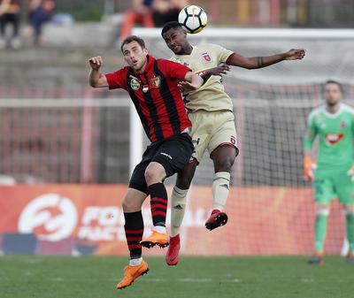 Budapest Honved v Videoton FC - Hungarian OTP Bank Liga-stock-photo