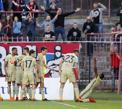 Budapest Honved v Videoton FC - Hungarian OTP Bank Liga-stock-photo