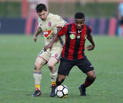 Budapest Honved v Videoton FC - Hungarian OTP Bank Liga-stock-foto