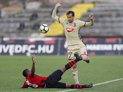 Budapest Honved v Videoton FC - Hungarian OTP Bank Liga-stock-photo