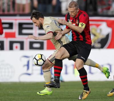 Budapest Honved v Videoton FC - Hungarian OTP Bank Liga-stock-photo