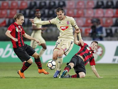 Budapest Honved v Videoton FC - Hungarian OTP Bank Liga-stock-photo