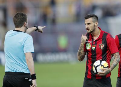 Budapest Honved v Videoton FC - Hungarian OTP Bank Liga-stock-foto