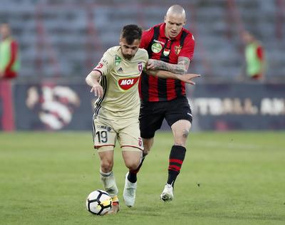 Budapest Honved v Videoton FC - Hungarian OTP Bank Liga-stock-photo