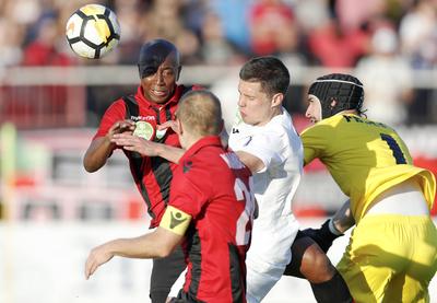 Budapest Honved v Ujpest FC - Hungarian OTP Bank Liga-stock-photo