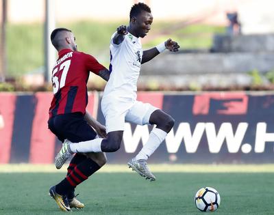 Budapest Honved v Ujpest FC - Hungarian OTP Bank Liga-stock-foto