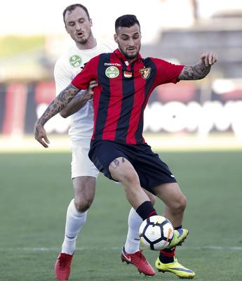 Budapest Honved v Ujpest FC - Hungarian OTP Bank Liga-stock-foto