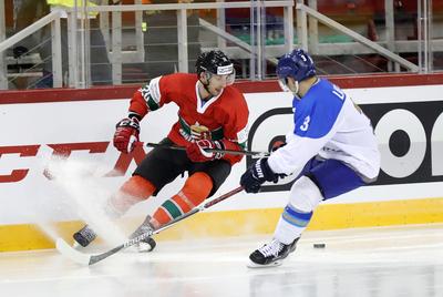 2018 IIHF Ice Hockey World Championship Division I Group A - Day One-stock-photo