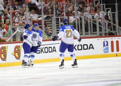 2018 IIHF Ice Hockey World Championship Division I Group A - Day One-stock-photo