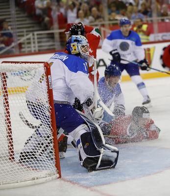 2018 IIHF Ice Hockey World Championship Division I Group A - Day One-stock-photo