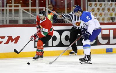 2018 IIHF Ice Hockey World Championship Division I Group A - Day One-stock-photo