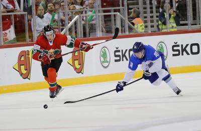 2018 IIHF Ice Hockey World Championship Division I Group A - Day One-stock-photo