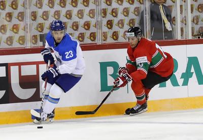 2018 IIHF Ice Hockey World Championship Division I Group A - Day One-stock-photo