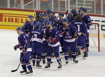 2018 IIHF Ice Hockey World Championship Division I Group A - Day One-stock-foto