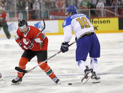 2018 IIHF Ice Hockey World Championship Division I Group A - Day One-stock-photo